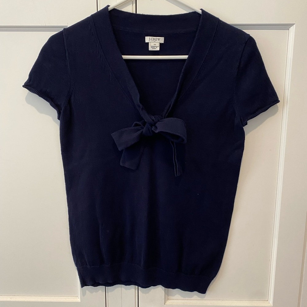 J. Crew Factory Tee - Blue - Size XS